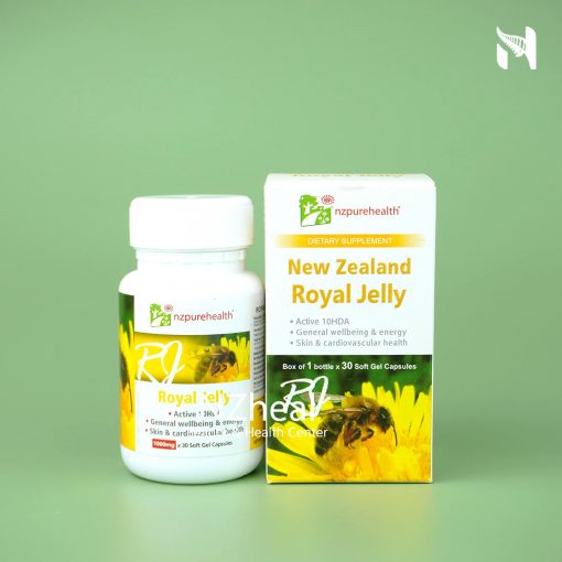 Viên Uống Sữa Ong Chúa Royal Jelly NZPureHealth (30 viên) 3