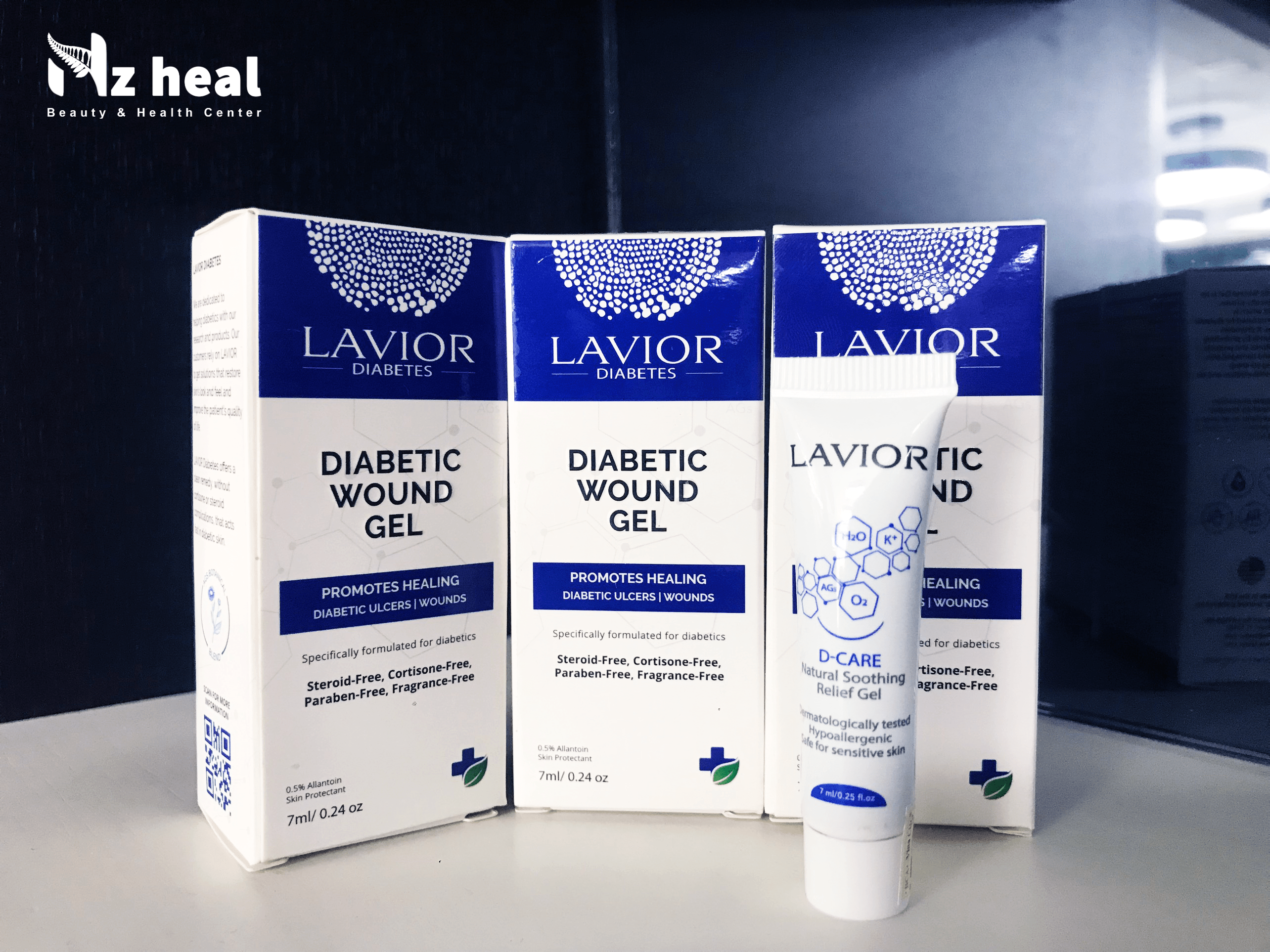 LAVIOR D-CARE Natural Diabetic Wound Care Gel 7ml 1