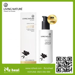 Toner cấp ẩm da dầu mụn Living Nature Hydrating Toning Gel 120ml