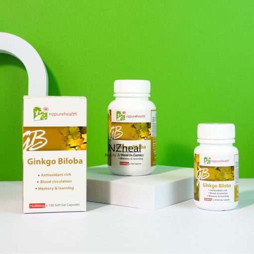 Viên Uống Bổ Não, Tăng Trí Nhớ Ginkgo Biloba NZPureHealth