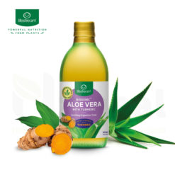 Nước ép hỗ trợ tiêu hóa Lifestream Biogen Aloe Vera with Turmeric 500ml 1