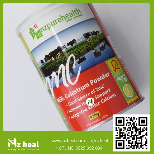 Sữa non Nz Pure Health Milk Colostrum Powder 450g – Nhãn đỏ