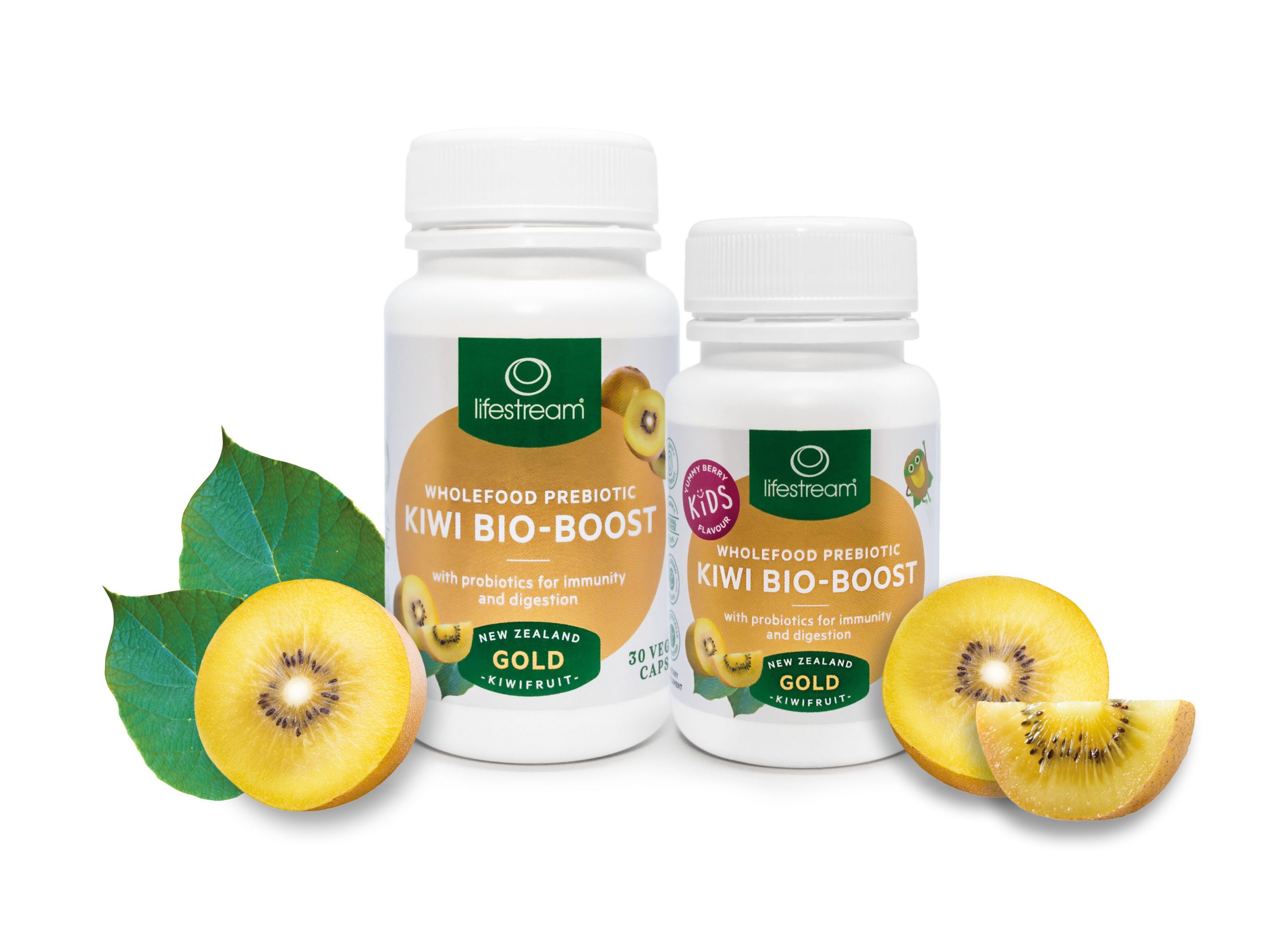 Kẹo ngậm hỗ trợ tiêu hóa, tăng đề kháng Lifestream Kiwi Bio-Boost 30v 1