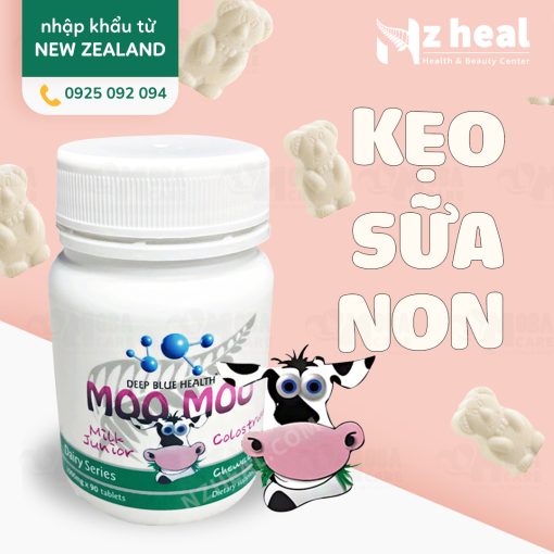 Kẹo Sữa Non Deep Blue Health Moo Moo (90 viên)