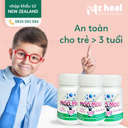 Kẹo Sữa Non Deep Blue Health Moo Moo (90 viên)