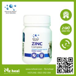 Viên Uống Kẽm Deep Blue Health Zinc Complex: tăng đề kháng, trị mụn (60 viên) 7
