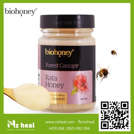 Mật ong Rata Biohoney Southern Rata Honey 130g