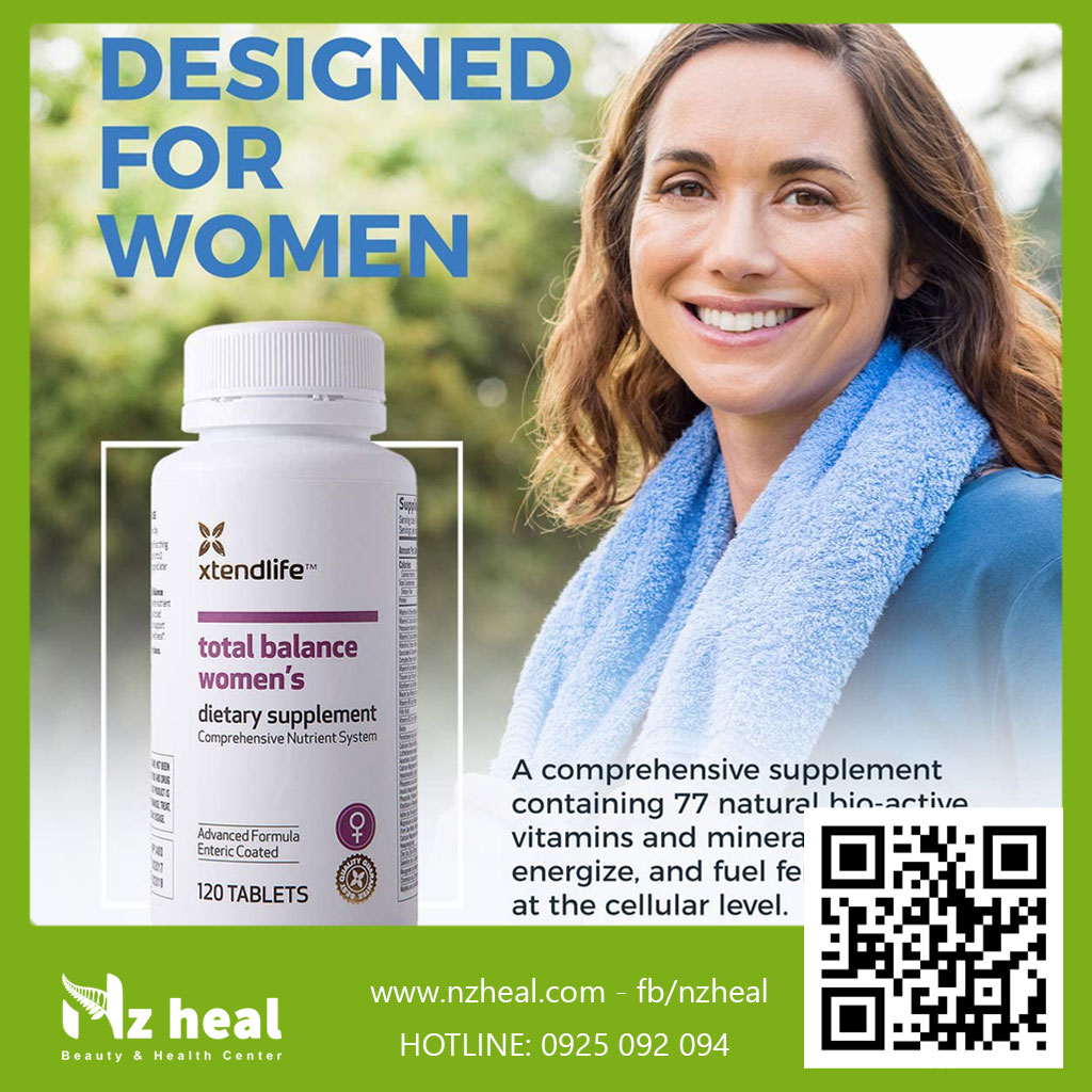 Viên Uống Vitamin Tổng Hợp Cho Phụ Nữ Xtend-Life Total Balance Women's