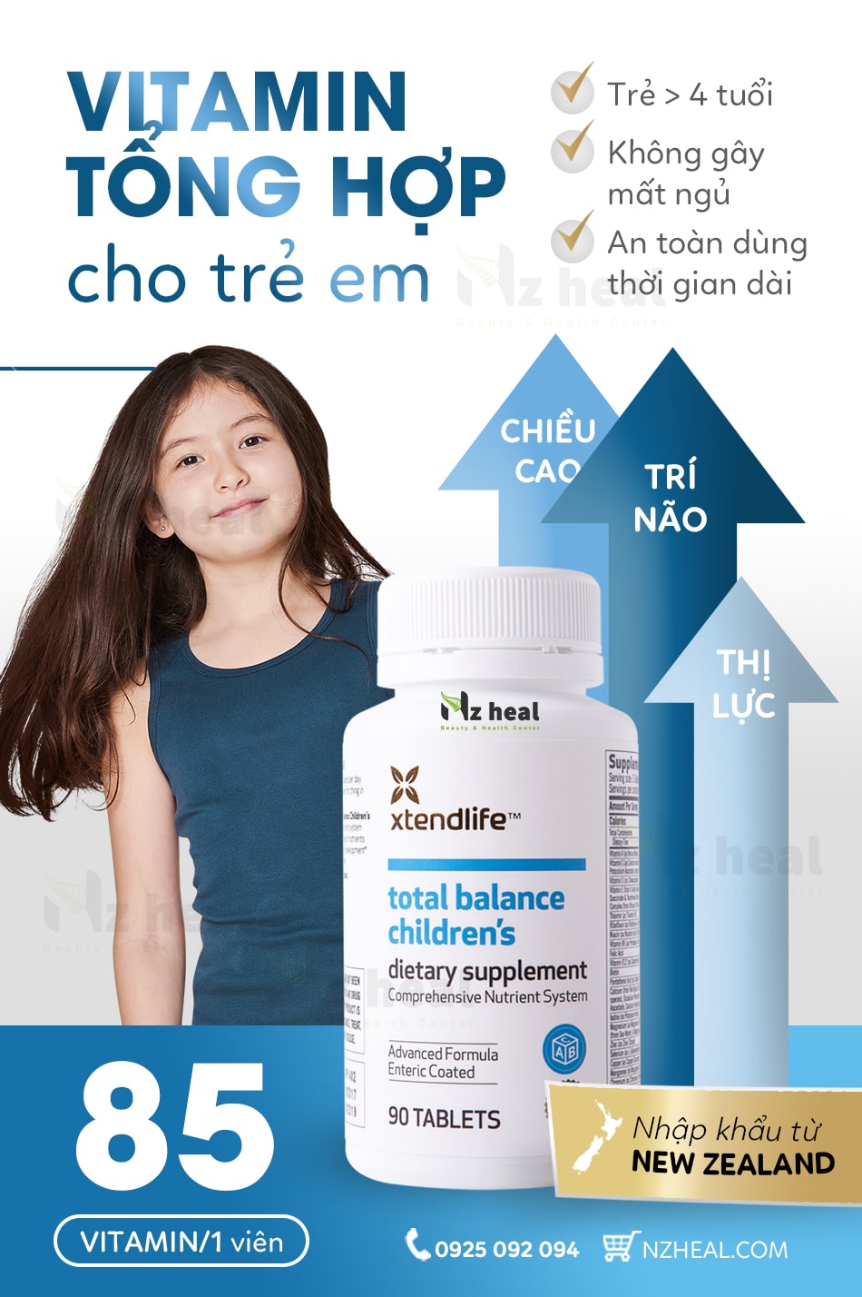 Vitamin Tổng Hợp Cho Bé Total Balance Children’s Xtend-Life