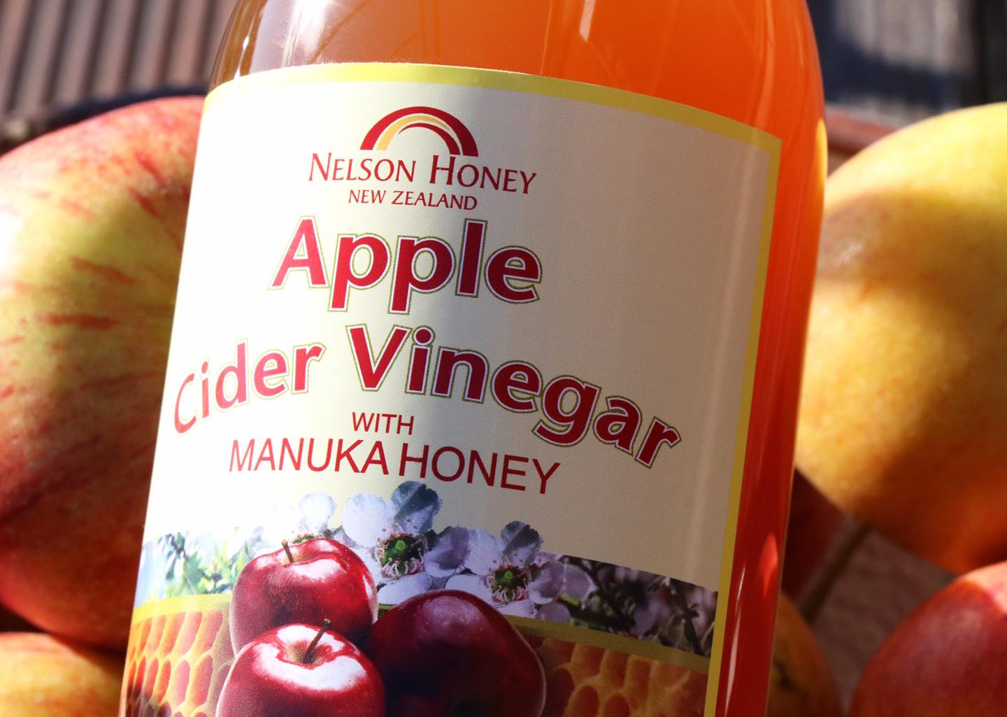 Giấm táo Nelson Apple Cider Vinegar 2