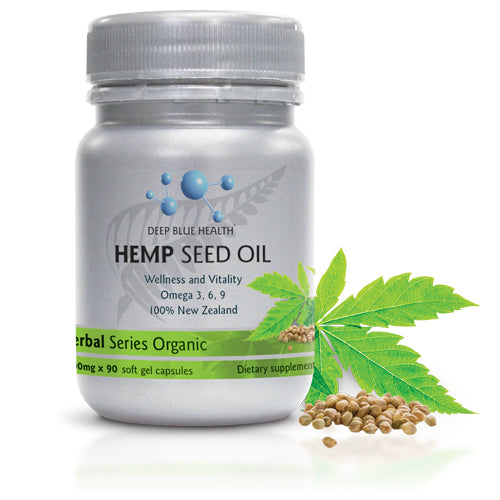 Deep Blue Health Hemp Seed Oil