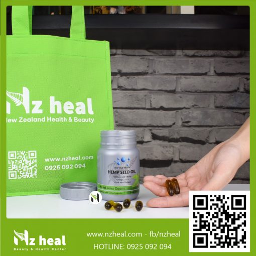 Viên Tinh Dầu Hạt Gai Dầu Deep Blue Health Hemp Seed Oil (90 viên)