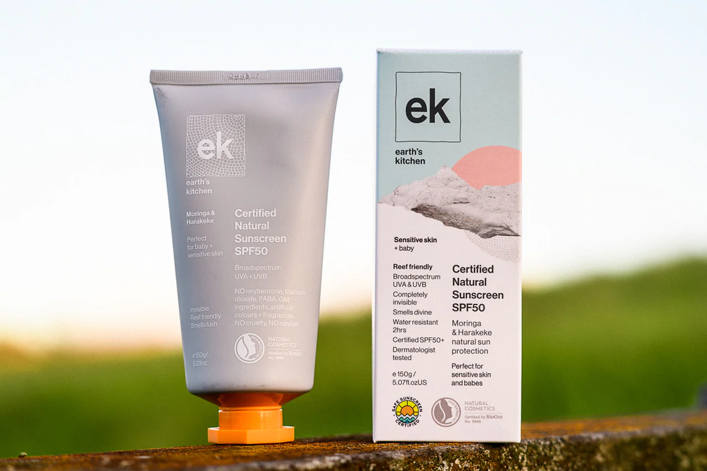 Kem chống nắng EK Moringa & Harakeke SPF50+ 150ml