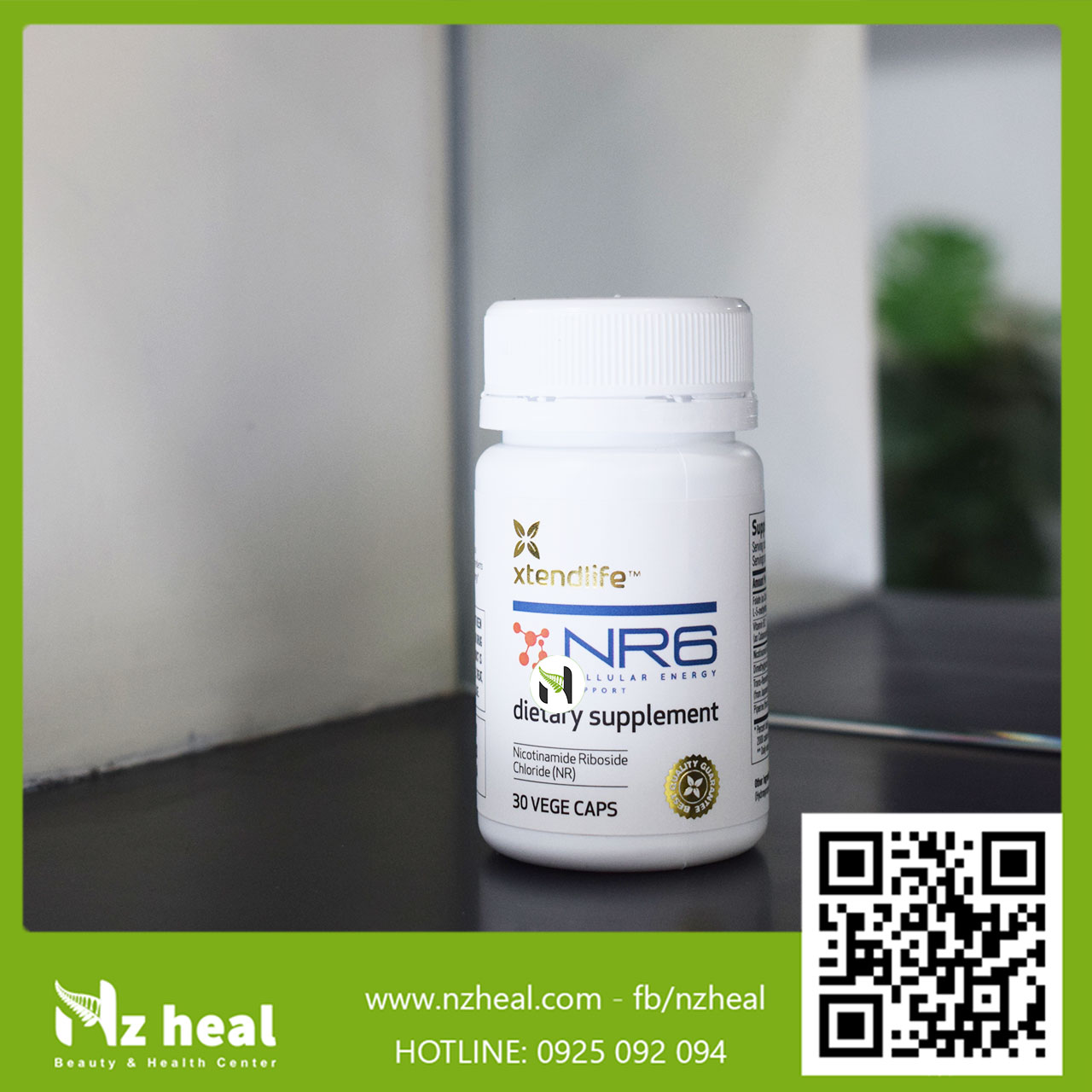 Xtend-Life NR6: tăng sinh NAD tự nhiên, chống lão hóa và tăng cường tuổi thọ