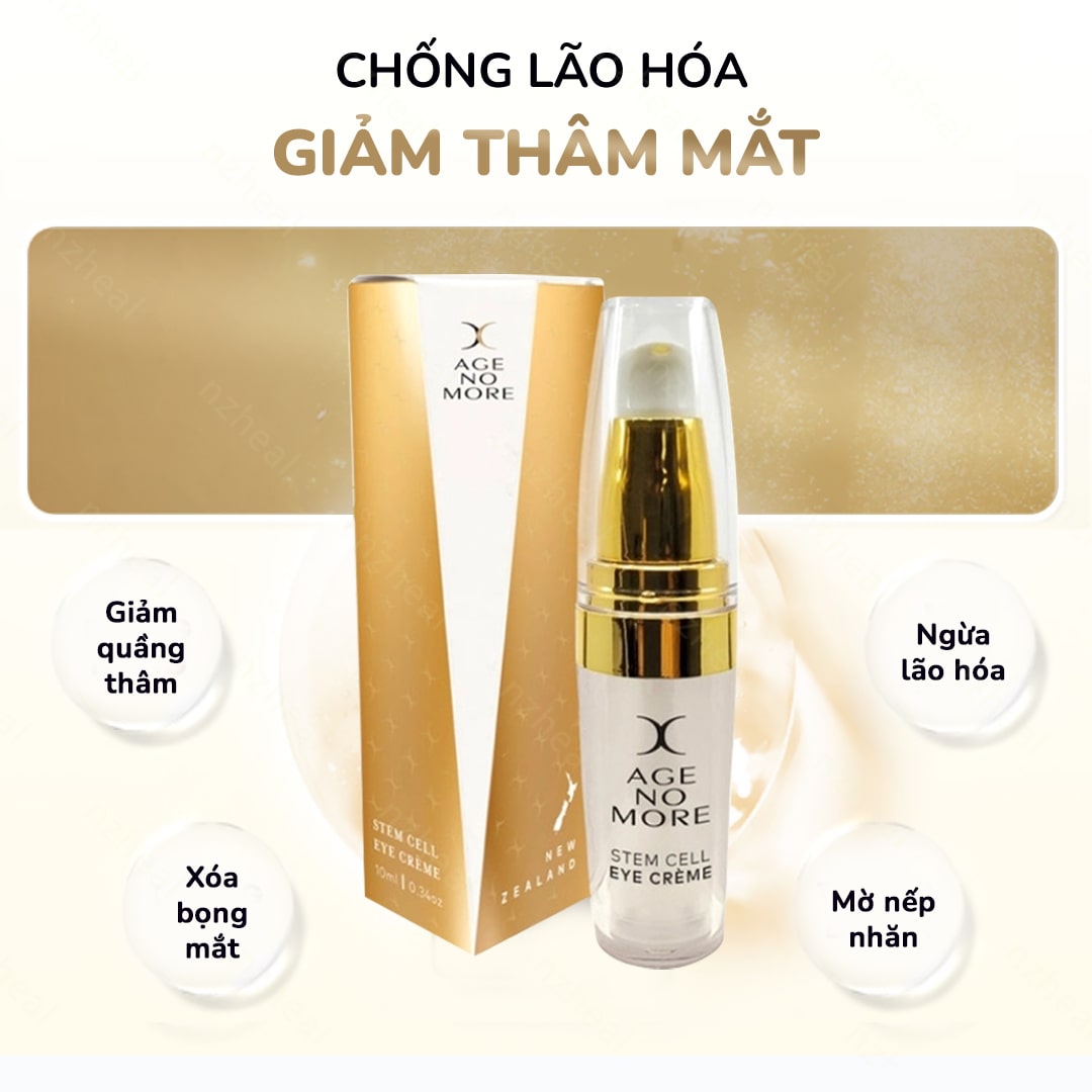 Kem dưỡng mắt Age No More Stem Cell Eye Creme (10ml) 3
