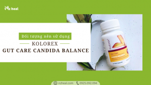 Đối tượng nên sử dụng viên uống Kolorex Gut Care Candida Balance