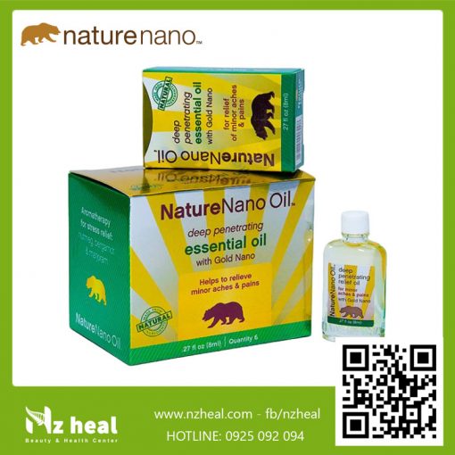 Dầu gió con gấu Nature Nano Oil 1