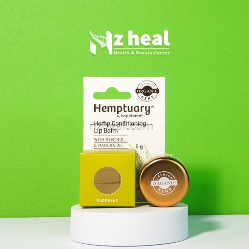 Son dưỡng hữu cơ giảm chàm môi, nứt nẻ môi Hemptuary Conditioning Hemp Lip Balm 5g