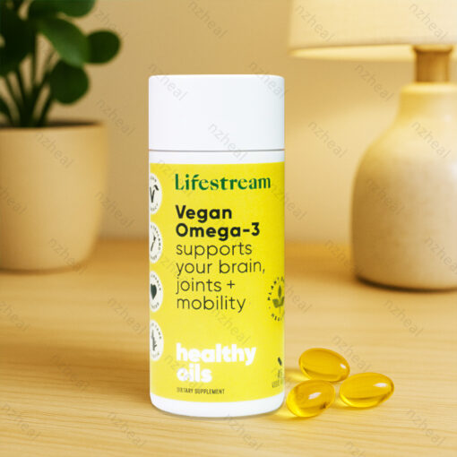 Viên uống omega 3 thuần chay từ Tảo Lifestream Vegan Omega-3 45 viên 4