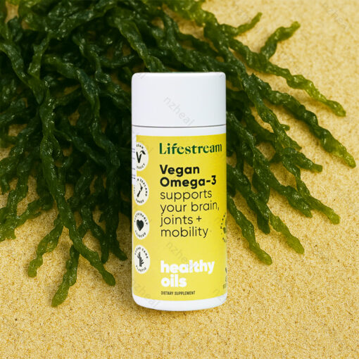 Viên uống omega 3 thuần chay từ Tảo Lifestream Vegan Omega-3 45 viên 1
