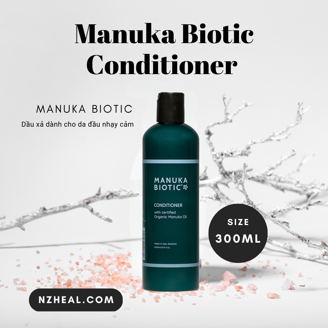 Dầu xả dành cho da đầu nhạy cảm Manuka Biotic Conditioner for Sensitive Scalp 300ml