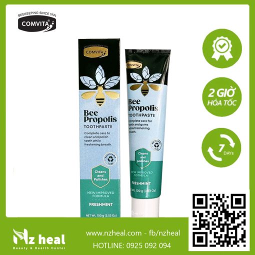 Kem đánh răng Keo ong Comvita Propolis Toothpaste 100g 9