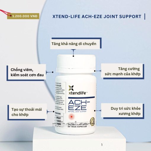 Viên uống giảm đau xương khớp Xtend-Life ACH-EZE Joint Support (30 viên)