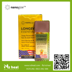 Dầu gió vàng NANOGIZE Longevity Essential Oil Deep Penetrating (21ml)