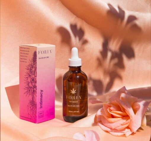 Gel bôi trơn cho nam nữ FORIA Intimacy Sex Oil with CBD (15ml)