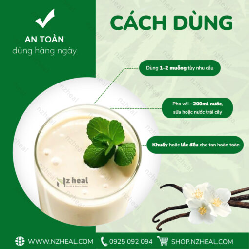 Bột đạm protein gai dầu Deep Blue Health Hemp Protein Powder (330gr) 1 1