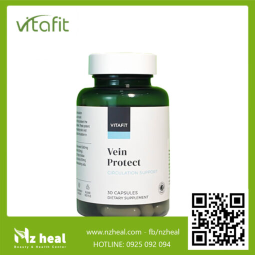 Viên uống giảm suy giãn tĩnh mạch và trĩ VitaFit Vein Protect (30 viên).