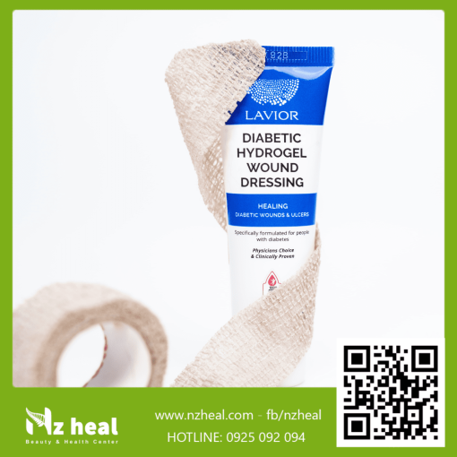 Gel băng vết thương hở LAVIOR Diabetic Hydrogel Wound Dressing (30ml)