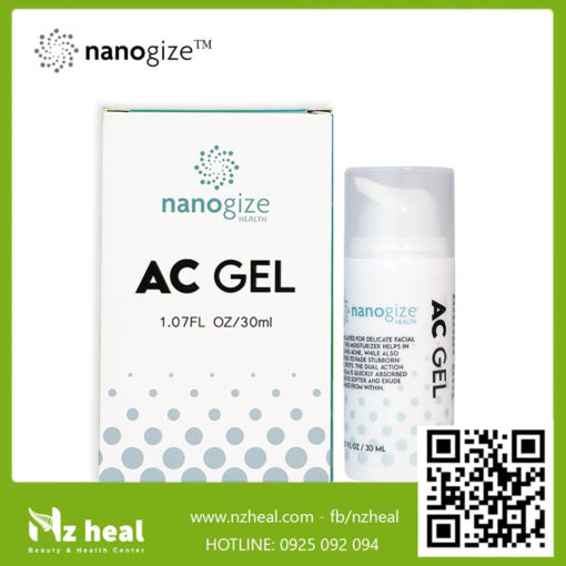 Gel giảm mụn, mờ thâm Nanogize AC Gel BHA 2% (30ml)