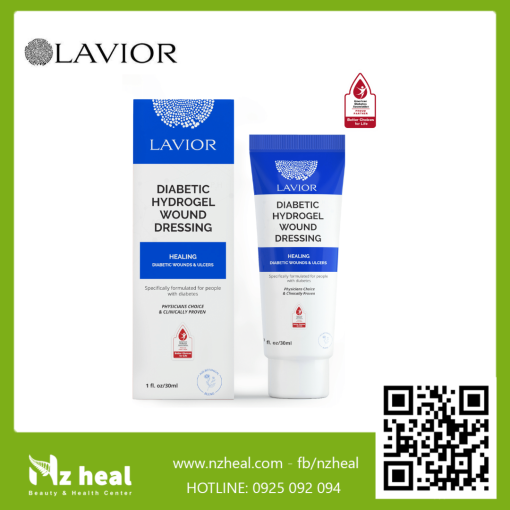 Gel băng vết thương hở LAVIOR Diabetic Hydrogel Wound Dressing (30ml)