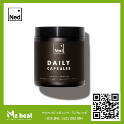 Viên tinh dầu hạt Gai dầu hữu cơ Ned Daily Capsules (60 viên)