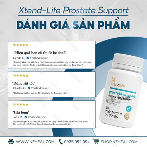 Viên uống cải thiện tuyến tiền liệt Xtend-Life Prostate Support 60 viên 2