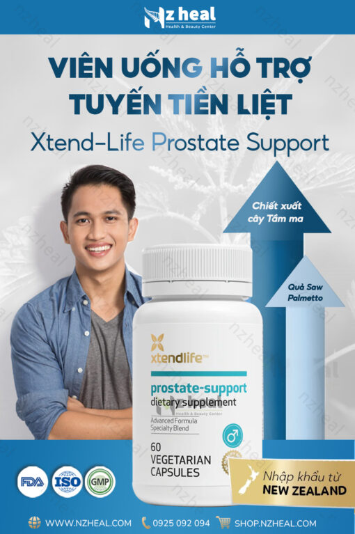 Viên uống cải thiện tuyến tiền liệt Xtend-Life Prostate Support 60 viên 4