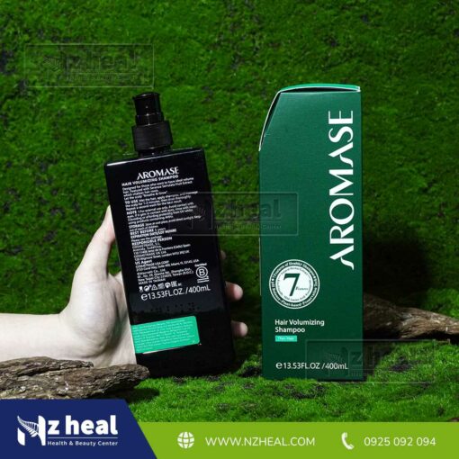Dầu gội ngăn rụng và hỗ trợ mọc tóc Aromase Hair Volumizing Shampoo 90ml/400ml 30