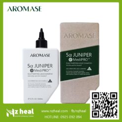 Dầu gội sạch da đầu chuyên sâu dạng lỏng Aromase 5α Juniper MediPRO Scalp Purifying Liquid Shampoo 80ml 2