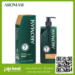 Dầu gội trị gàu và giảm nhờn da đầu Aromase Oily Scalp Balancing Shampoo 90ml 6