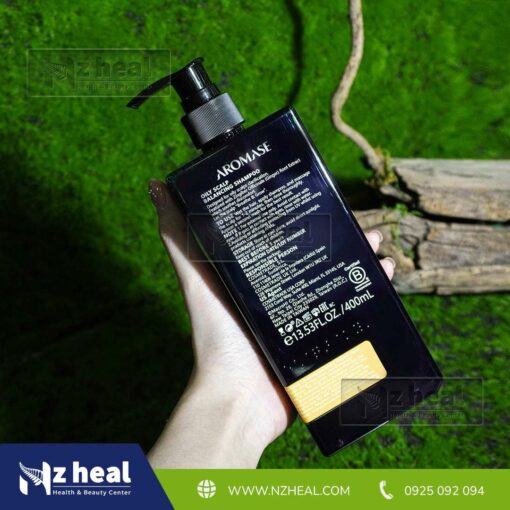 Dầu gội trị gàu và giảm nhờn da đầu Aromase Oily Scalp Balancing Shampoo 90ml/400ml 31