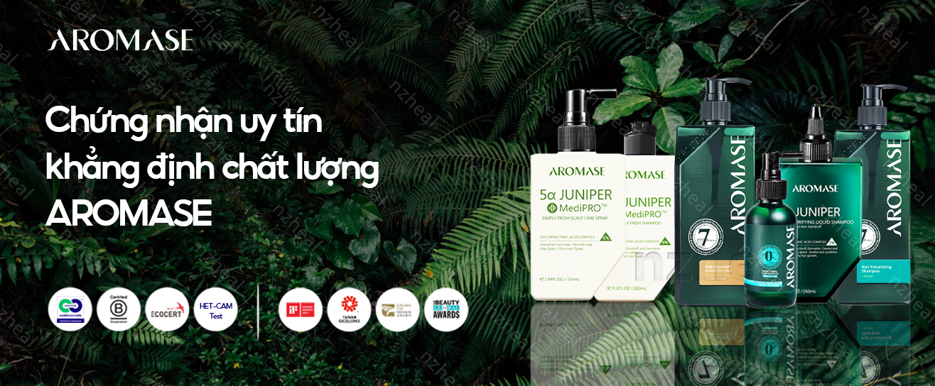 Thương hiệu Aromase - giải pháp chăm sóc da đầu khoa học 1