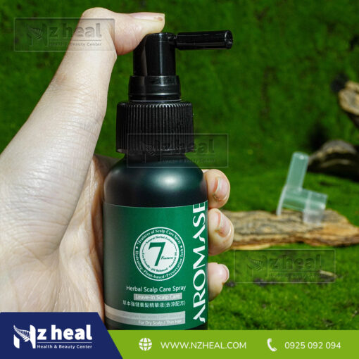 Xịt dưỡng tóc và da đầu Aromase Herbal Scalp Care Spray 40ml (da đầu khô) 1