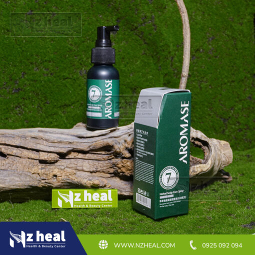 Xịt dưỡng tóc và da đầu Aromase Herbal Scalp Care Spray 40ml (da đầu khô) 3