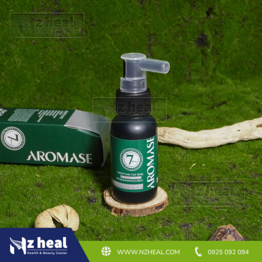 Xịt dưỡng tóc và da đầu Aromase Herbal Scalp Care Spray 40ml (da đầu khô) 4