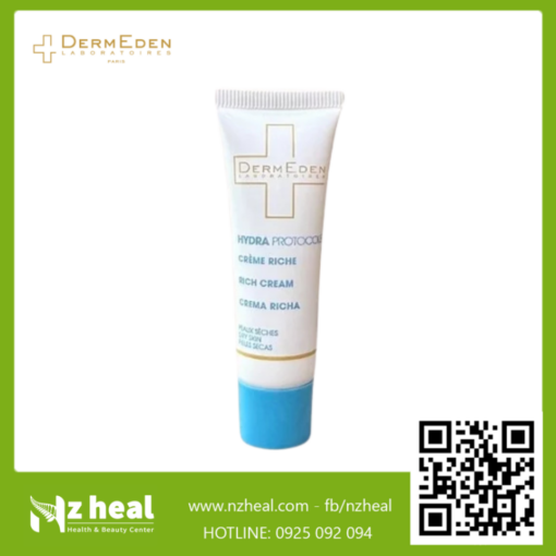 [Sample] Kem dưỡng ẩm, chống lão hoá chuyên sâu DermEden Rich Cream 3ml