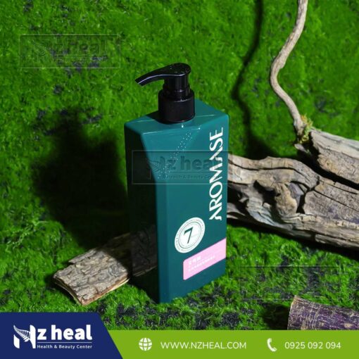 Dầu xả phục hồi tóc khô xơ Aromase Red Rose Recovery Hair Conditioner 400ml 4