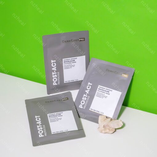 Mặt nạ phục hồi và cấp ẩm da DermEden Biocellulose Soothing Mask (5 x 25ml) 7