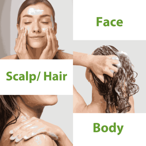 Sữa tắm gội làm sạch toàn thân 3in1 AROMASE Head-To-Toe Shampoo & Body Wash 260ml (Mặt, Cơ thể và Da đầu) 2