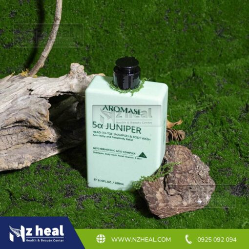 Sữa tắm gội làm sạch toàn thân 3in1 Aromase Head-To-Toe Shampoo & Body Wash 260ml (Mặt, Cơ thể và Da đầu) 8